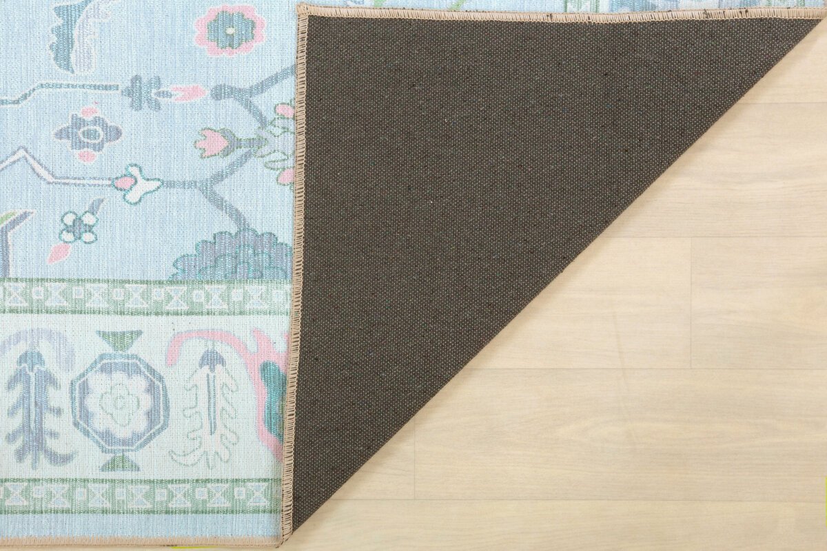 Oushak Green-Multi Machine Carpet - Görsel 9