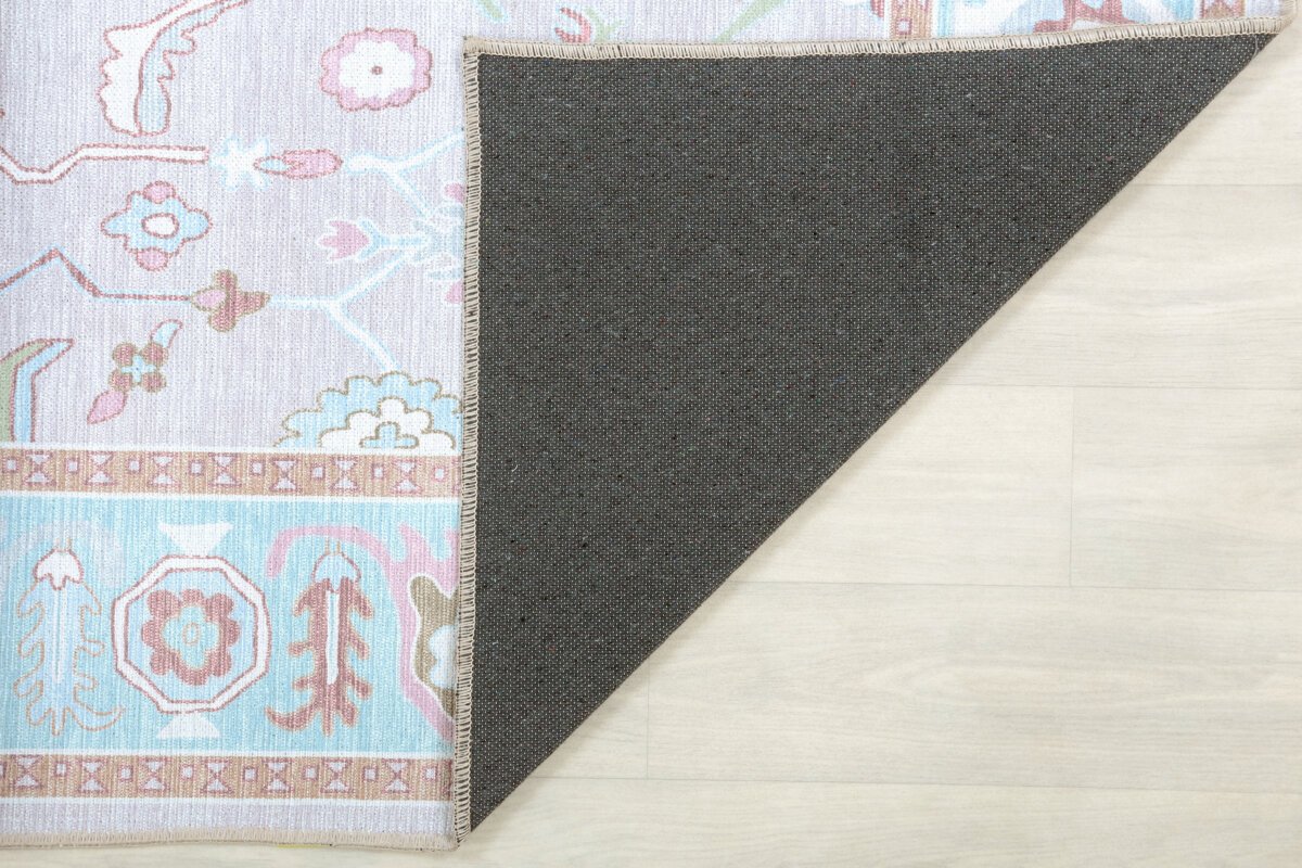 Red Multi Oushak Rug,Oriental Antique Inspired Area Rugs - Görsel 10