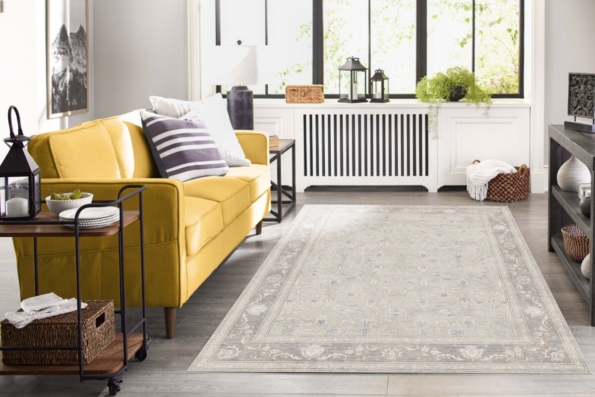 Brown Brown Oushak Rug, Shades of Brown Turkish Oriental Area Rugs - Görsel 2