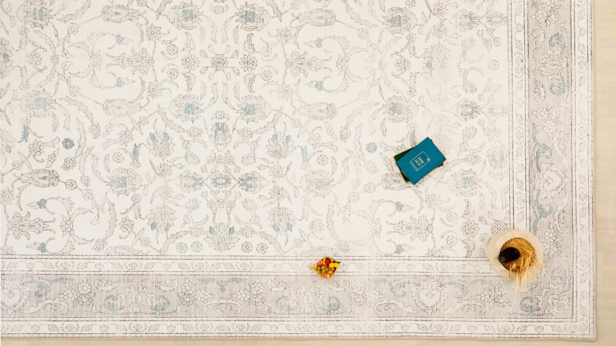 Cream Brown Oushak Rug, Pastel Vintage Geometric Oversized Area Rugs - Görsel 5