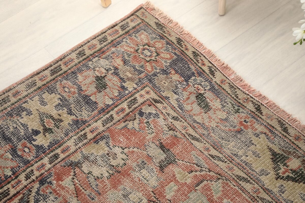 8x11 Oriental Turkish Area Rug , 8x11 Oushak Runner, Oversize Bohemian Rug, Handmade Wool Rug, Persian Soft Rug, Living Room, Outdoor Rug - Görsel 3