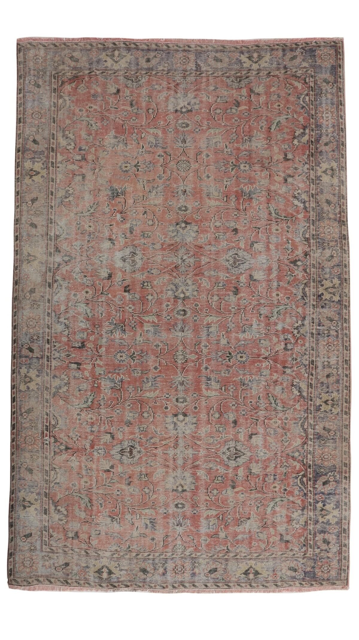 8x11 Oriental Turkish Area Rug , 8x11 Oushak Runner, Oversize Bohemian Rug, Handmade Wool Rug, Persian Soft Rug, Living Room, Outdoor Rug
