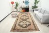 5x11 Patterned Turkish Runner Rug, 5x11 Oushak Runner, Hallway Bohemian Runner, Wide Handmade Runner, Area Rug, Vintage Rug, Kitchen Runner - Görsel 2