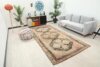 5x11 Patterned Turkish Runner Rug, 5x11 Oushak Runner, Hallway Bohemian Runner, Wide Handmade Runner, Area Rug, Vintage Rug, Kitchen Runner - Görsel 3
