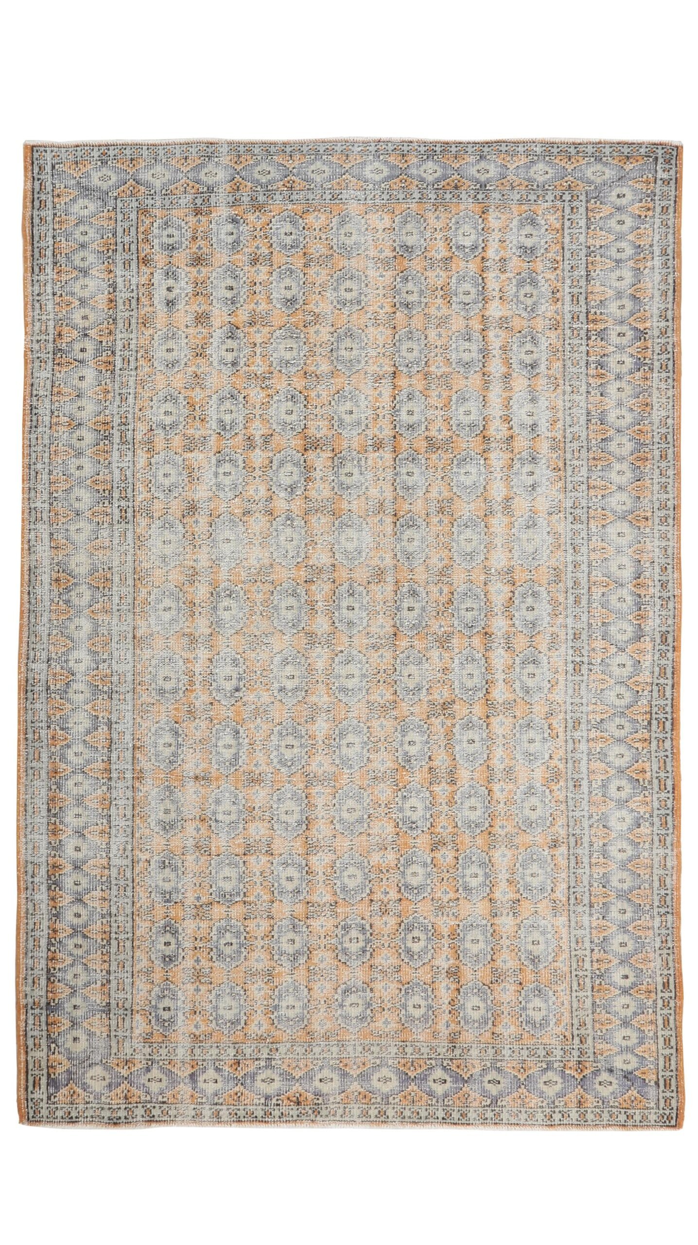6x9 Floral Turkish Rug