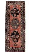 4x10 Vintage Red Black Runner