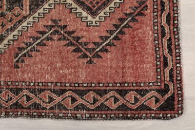 3x11 Red Black Turkish Runner - Görsel 4