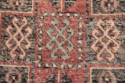 3x11 Red Black Turkish Runner - Görsel 6