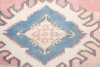 7x10 Pink Blue Turkish Rug, 7x10 Oversize Oushak Runner, Bohemian Wool Runner, Handmade Wool Rug, Floor Area Rug, Bedroom Rug, Kitchen Rug - Görsel 7