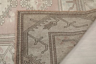 7x9 Pink Turkish Rug - Görsel 10