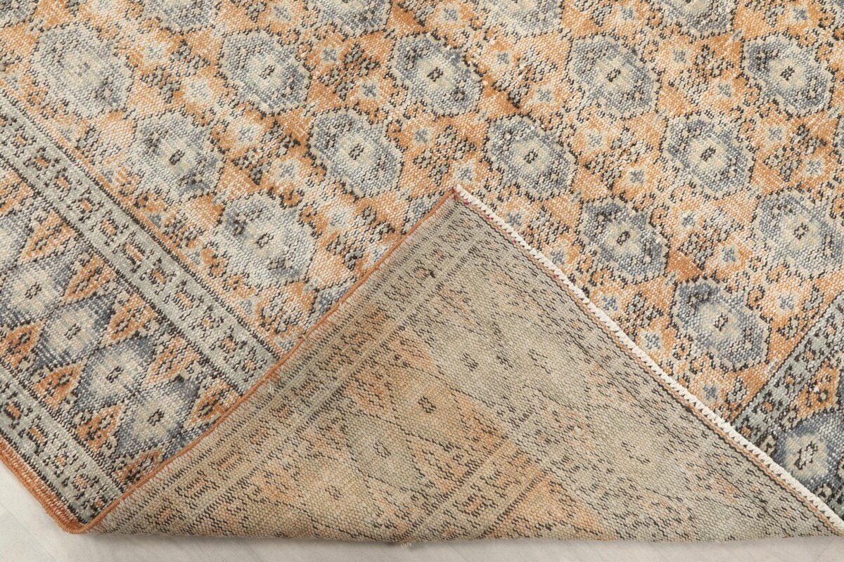 6x9 Floral Turkish Rug - Görsel 9