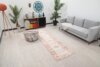 2x9 Vintage Pink Beige Runner, 2x9 Handmade Rug, Oushak Runner, Bohemian Runner, Turkish Runner, Kitchen Runner, Stair Runner,Corridor Rug - Görsel 3