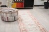 2x9 Vintage Pink Beige Runner, 2x9 Handmade Rug, Oushak Runner, Bohemian Runner, Turkish Runner, Kitchen Runner, Stair Runner,Corridor Rug - Görsel 4