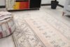 5x7 Pink Oriental Turkish Rug, 5x7 Oushak Runner, Bohemian Rug, Handmade Wool Rug, Antique Rug, Vintage Rug, Kitchen Area Rug, Bedroom Rug - Görsel 4