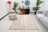 5x7 Pink Oriental Turkish Rug, 5x7 Oushak Runner, Bohemian Rug, Handmade Wool Rug, Antique Rug, Vintage Rug, Kitchen Area Rug, Bedroom Rug - Görsel 3