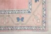 6x9 Pink Colorful Turkish Rug, 6x9 Oushak Area Rug, Vintage Handmade Rug, Boho Rug, Vintage Rug, Kitchen Rug, Living Room Rug, Antique Rug - Görsel 6