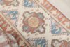 3x8 Orange White Blue Vintage Runner, 3x8 Oushak Runner, Bohemian Runner,3x8 Handmade Rug, Antique Rug, Kitchen Runner, Hallway Wool Runner - Görsel 5