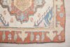 3x8 Orange White Blue Vintage Runner, 3x8 Oushak Runner, Bohemian Runner,3x8 Handmade Rug, Antique Rug, Kitchen Runner, Hallway Wool Runner - Görsel 6