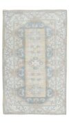 4x6 Beige Blue Turkish Rug