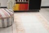 4x6 Orange Turkish Rug, 4x6 Handwoven Rug, 4x6 Oushak Area Rug, Handmade Rug, Living Room Rug, Vintage Rug, Kitchen Wool Rug, Faded Wool Rug - Görsel 4