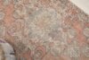 4x7 Orange Floral Oushak Rug, Bedroom Area Rug, 4x7 Handwoven Runner, Bohemian Rug, Vintage Wool Rug, Antique Rug, Floral Rug, Kitchen Rug - Görsel 5