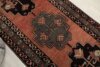 4x10 Vintage Red Black Runner, 4x10 Handmade Rug, Oushak Runner, Bohemian Runner, Turkish Runner, Kitchen Runner, Hallway Runner, Faded Rug - Görsel 5