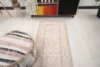 3x9 Beige Brown Pink Vintage Rug, 3x9 Oushak Runner, Bohemian Runner, 3x9 Handmade Rug, Antique Rug, Vintage Rug, Kitchen Runner,Hallway Rug - Görsel 7