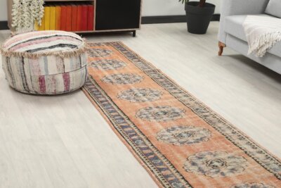 3x12 Turkish Orange Blue Runner - Görsel 10