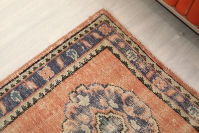 3x12 Turkish Orange Blue Runner - Görsel 7