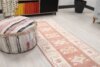 3x9 Beige Red Vintage Rug