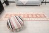 3x9 Beige Red Vintage Rug, 3x9 Oushak Runner, Bohemian Wool Runner, Handmade Rug, Antique Rug, Vintage Rug, Kitchen Runner, Hallway Runner - Görsel 9