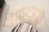 3x4 Vintage Beige Brown Rug, Turkish Living Room Rug, Bedroom Kitchen Patterned Rug, Entryway Wool Rug, Home Decor, 3x4 Natural Oushak Rug - Görsel 9