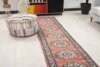 2x11 Vintage Red Blue Green Runner, 2x11 Oushak Runner, Bohemian Runner,Handmade Rug, Antique Rug, Turkish Rug,Kitchen Runner,Hallway Runner - Görsel 4