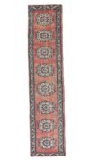 2x11 Vintage Red Blue Green Runner