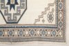 3x9 Beige Blue Vintage Rug, 3x9 Oushak Runner, Bohemian Runner, Handmade Rug, Antique Rug, Vintage Rug, Kitchen Runner, Hallway Rug Runner - Görsel 6