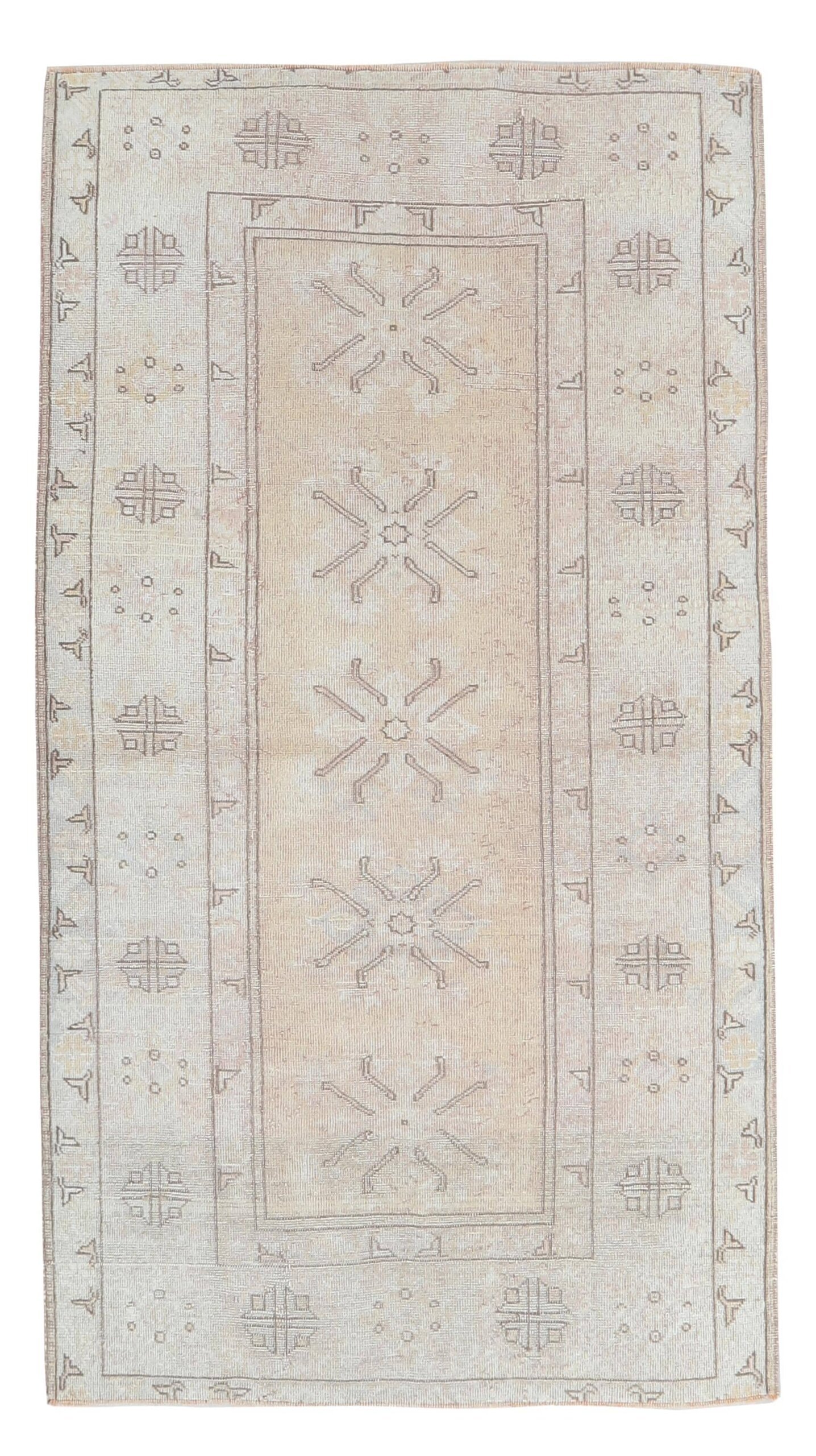 4x6 Beige Turkish Rug