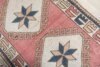 3x4 Vintage Pink Blue Rug, Turkish Living Room Rug, Bedroom Kitchen Kids Rug, Entry Wool Rug, Home Decor, 3x4 Natural Oushak Rug - Görsel 4