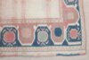 3x9 Pink Blue Vintage Rug, 3x9 Oushak Runner, Bohemian Runner, Handmade Rug, Antique Rug, Vintage Rug, Kitchen Runner, Hallway Rug Runner - Görsel 6