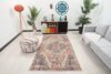 4x8 Vintage Pink Area Rug, Decorative Turkish  Rug, 4x8 Oushak Runner, Bohemian Rug, Handmade Rug, Antique Rug, Livingroom Rug, Kitchen Rug - Görsel 2