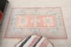 3x4 Pink Blue Beige Vintage Rug, Turkish Living Room Rug, Bedroom Kitchen Patterned Rug, Entry Wool Rug, Home Decor, 3x4 Natural Oushak Rug - Görsel 9