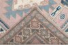 4x7 Pink Blue Handwoven Rug, Bedroom Area Rug, 4x7 Oushak Runner, Bohemian Wool Rug, Vintage Wool Rug, Antique Rug, Floral Rug, Kitchen Rug - Görsel 10