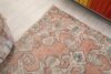 4x7 Orange Floral Oushak Rug, Bedroom Area Rug, 4x7 Handwoven Runner, Bohemian Rug, Vintage Wool Rug, Antique Rug, Floral Rug, Kitchen Rug - Görsel 8