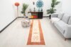 3x10 Beige Orange Turkish Runner, 3x10 Oushak Runner, Bohemian Runner, 3x10 Handmade Rug, Corridor Runner, Kitchen Runner, Hallway Runner - Görsel 3