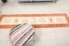 3x10 Beige Orange Turkish Runner, 3x10 Oushak Runner, Bohemian Runner, 3x10 Handmade Rug, Corridor Runner, Kitchen Runner, Hallway Runner - Görsel 9