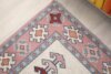 4x6 White Pink Turkish Rug, 4x6 Handwoven Wool Rug, 4x6 Oushak Rug, Handmade Rug, Living Room Rug, Vintage Rug, Kitchen Rug, Dining Rug - Görsel 8