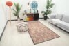 5x8 Floral Turkish Area Rug, 5x8 Oushak Runner, Bohemian Rug, 5x8 Handmade Rug,Bedroom Kitchen Rug, Persian Rug, Vintage Rug, Livingroom Rug - Görsel 3
