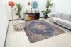 7x8 Purple Patterned Vintage Area Rug , 7x8 Oversize Oushak Runner, Bohemian Runner, Handmade Rug, Persian Area Rug, Living Room Rug,Outdoor - Görsel 3
