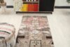 3x12 Pink Beige Brown Runner, 3x12 Oushak Runner, 3x12 Bohemian Runner, Handmade Rug, Vintage Rug, Turkish Neutral Runner, Muted Rug - Görsel 6