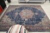 7x8 Purple Patterned Vintage Area Rug , 7x8 Oversize Oushak Runner, Bohemian Runner, Handmade Rug, Persian Area Rug, Living Room Rug,Outdoor - Görsel 5