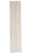 3x14 Beige Orange Blue Turkish Rug